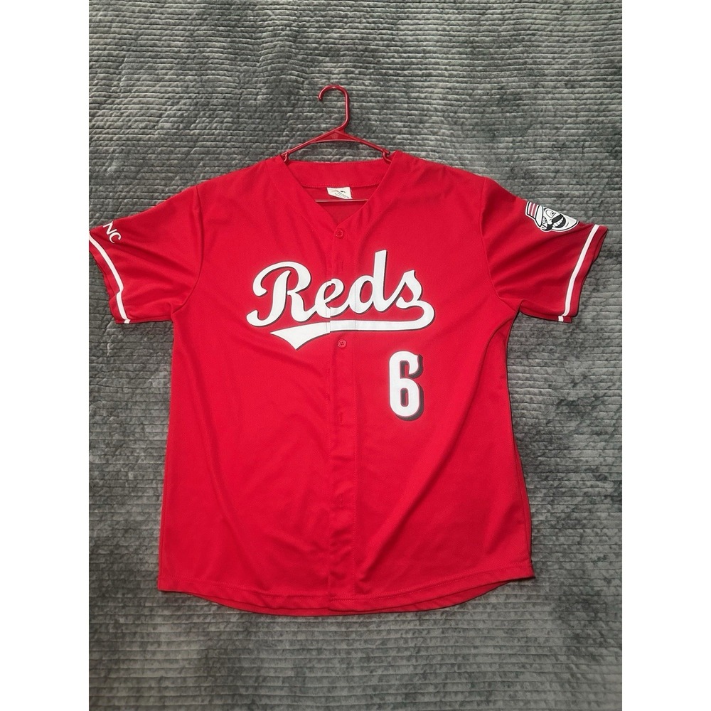 Cincinnati Reds Jonathan India #6 Jersey Men's Size XL MLB Baseball Reds